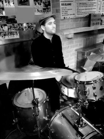 Alex ready to drive the beat