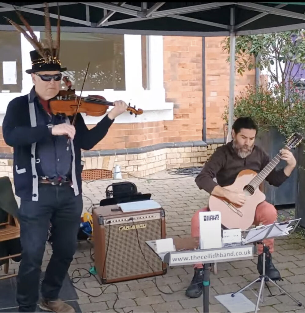 ceilidh band duo - Edgbaston Artisan Market